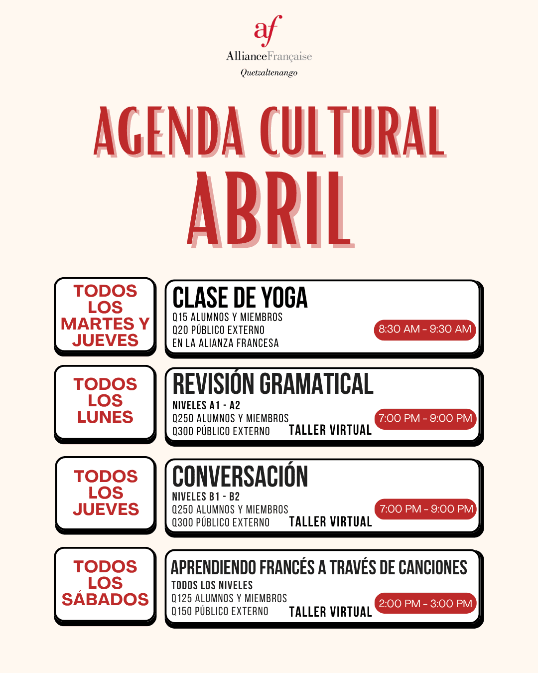 Agenda Cultural