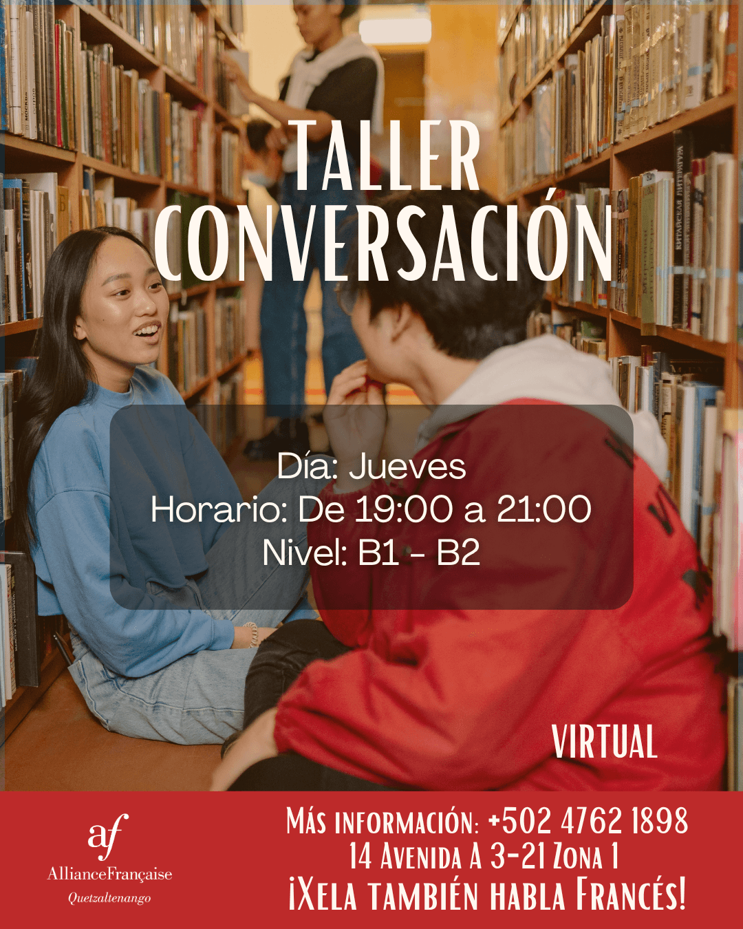 Taller de Conversación Virtual (B1-B2)