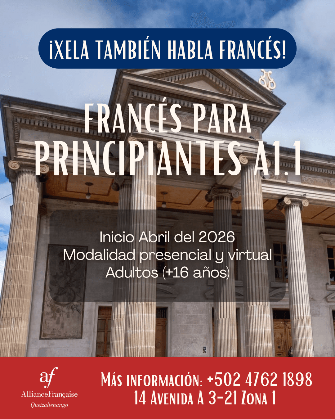 Francés para Principiantes A1.1 (Adultos)